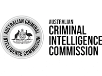 Logo for the Australian Criminal Intelligence Commission