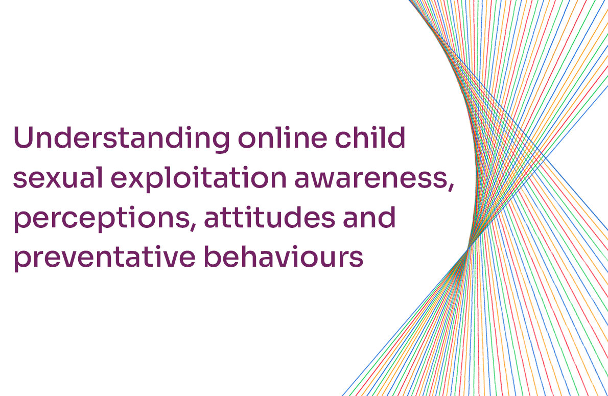 Understanding online child sexual exploitation awareness, perceptions, attitudes and preventative behaviours