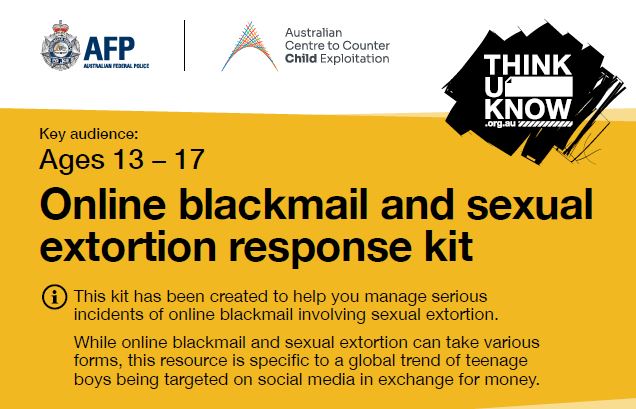Image of online sextortion kit 