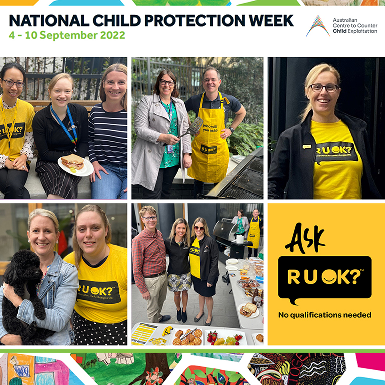 ACCCE members celebrate RUOK? Day