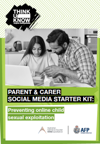Cover of social media starter kit